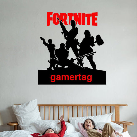 Fortnite Personalised Decal | Fortnite Personalised Decal | Wall Art Studios UK