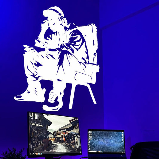 Gamer in Chair | Gamer | Wall Art Studios UK