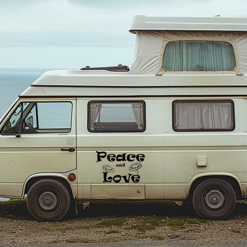 Peace and Love Camper