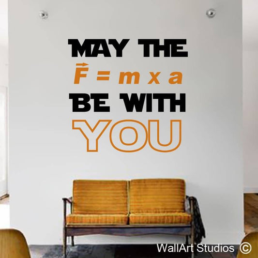 Star Wars Force Science Wall Art Sticker | Star Wars Force Science Wall Art Sticker | Wall Art Studios UK