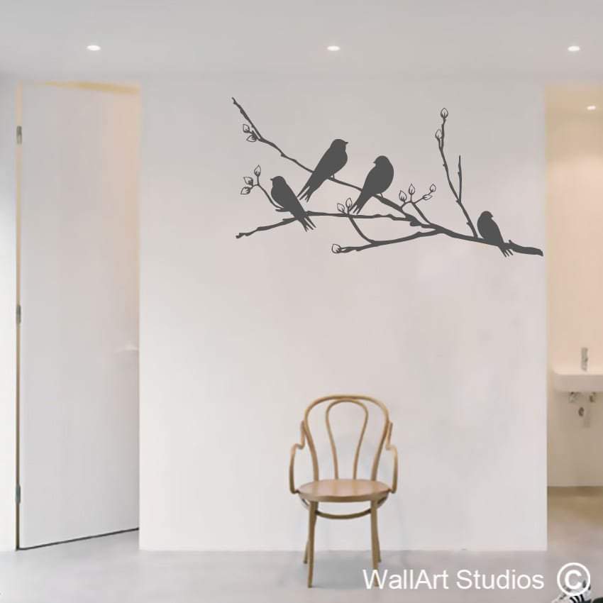 Birds on a Blossom Branch | Blossom Branch | Wall Art Studios UK