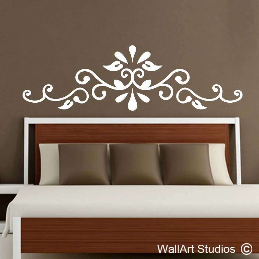 Flourish Headboard | Flourish Headboard | Wall Art Studios UK