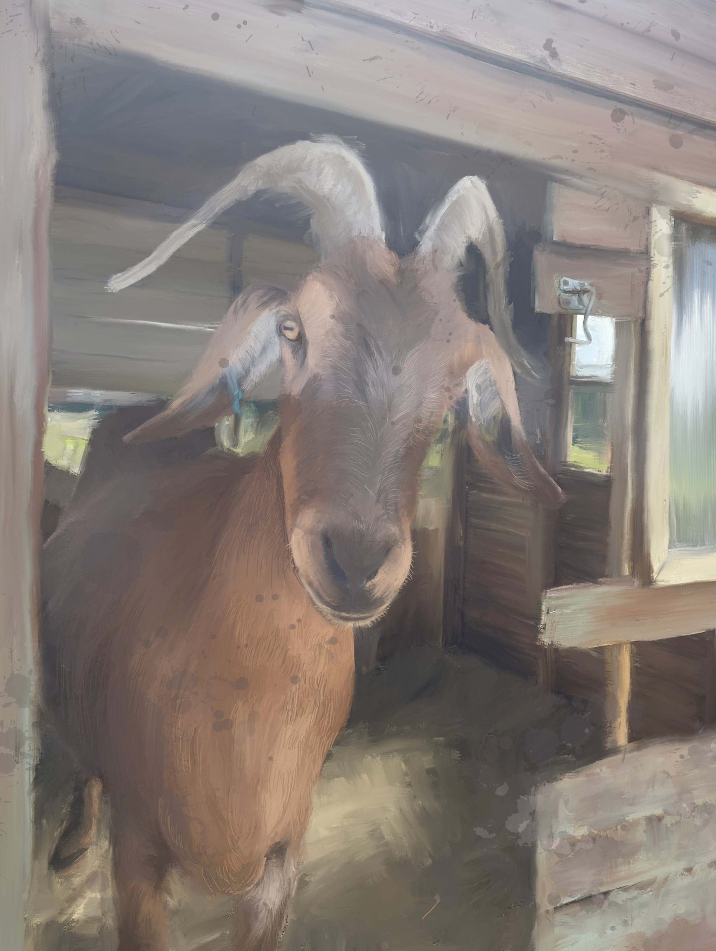 Goat 1 | Goat 1 | Wall Art Studios UK