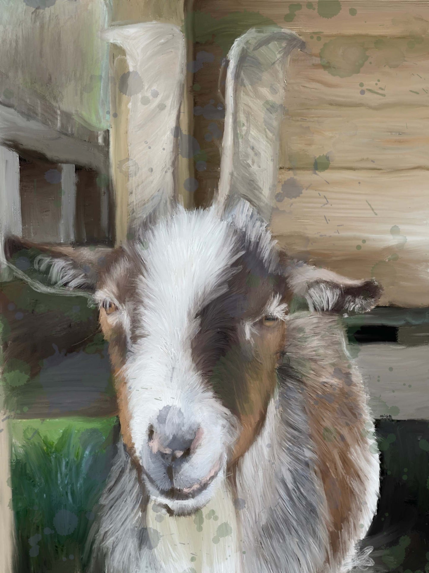 Goat 4 | Goat 4 | Wall Art Studios UK