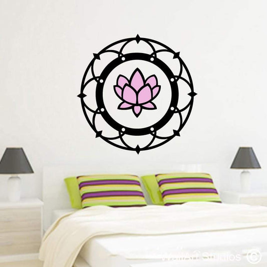 Lotus Mandala | Lotus Mandala | Wall Art Studios UK