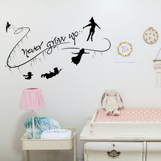 Peter Pan Never Grow Up | Peter Pan | Wall Art Studios UK