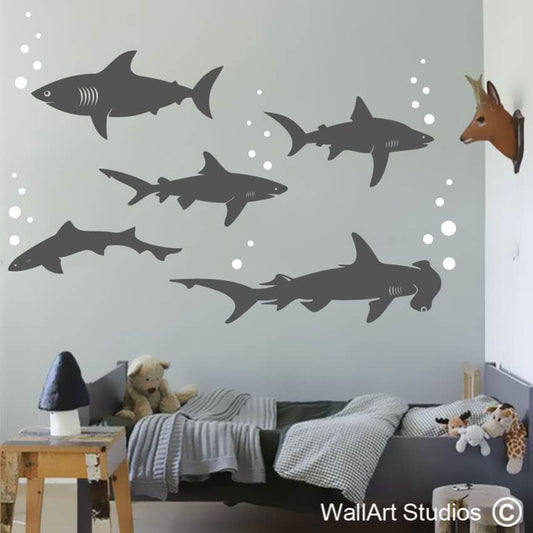 Sharks | Sharks | Wall Art Studios UK