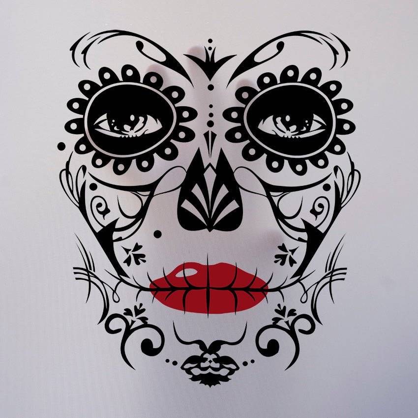 Sugar Skull Tattoo | Sugar Skull Tattoo | Wall Art Studios UK
