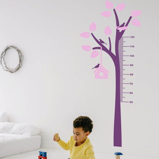 Tree Birds Nest Height Chart | Tree Birds Nest Height Chart | Wall Art Studios UK