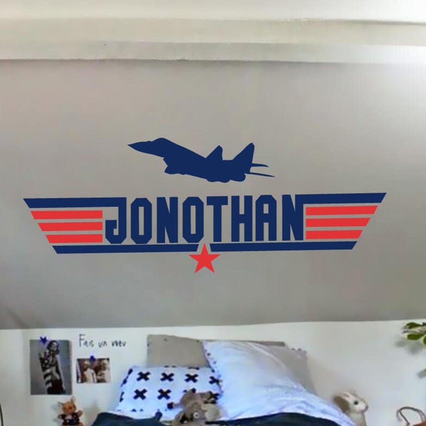 Top Gun Wall Art Sticker – Wall Art Studios UK