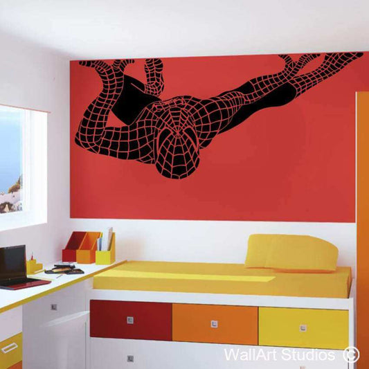 Spiderman Wall Sticker | Kids Bedroom Designs  | Wall Art Studios UK