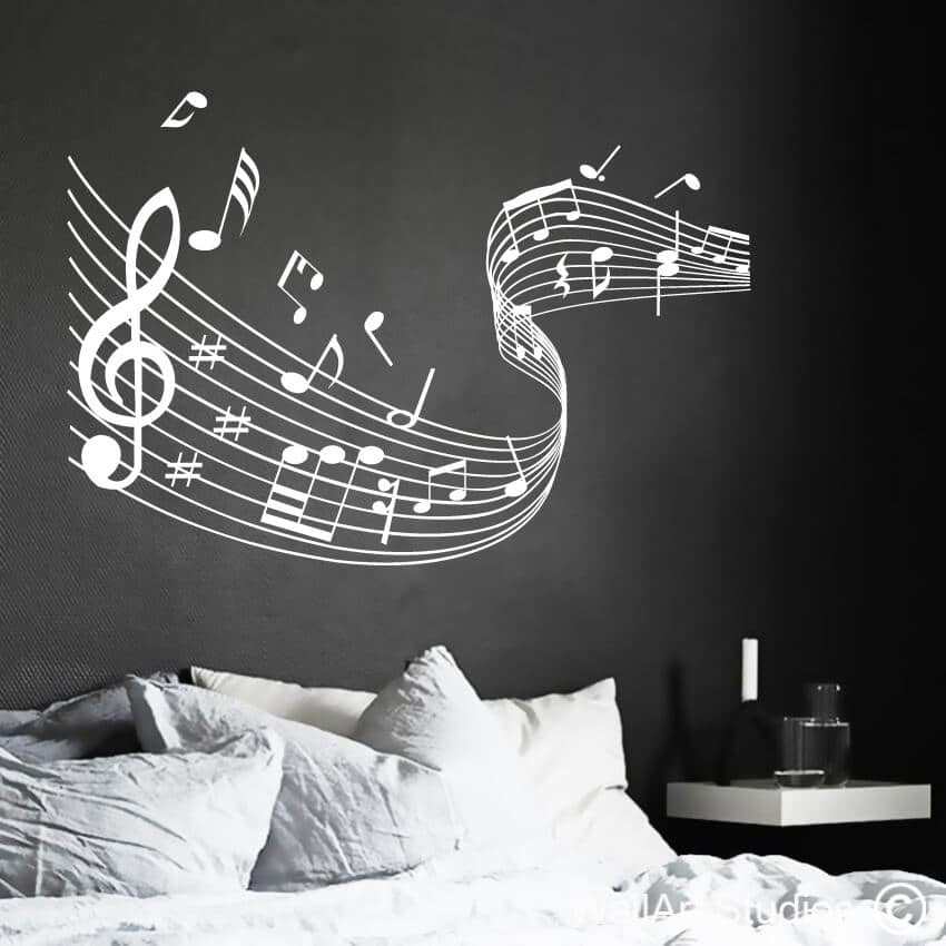 Music Notes | Music Notes | Wall Art Studios UK
