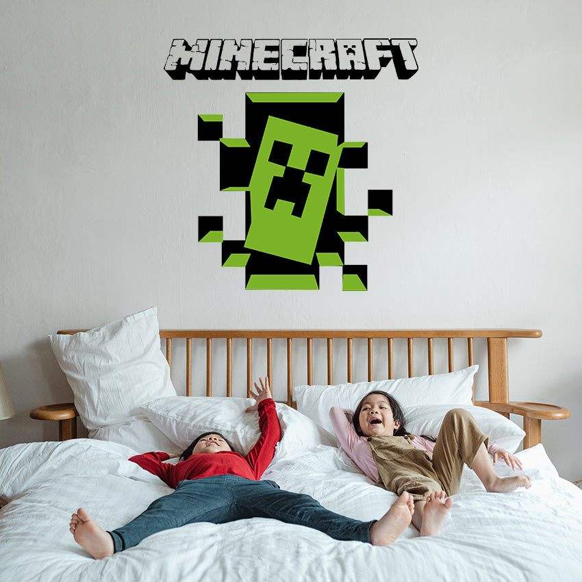 Minecraft Creeper – Wall Art Studios UK