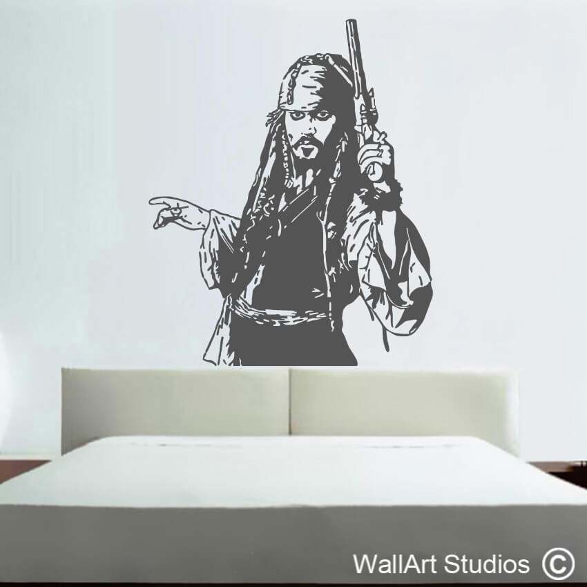 Jack Sparrow Pirates of the Caribbean Decal