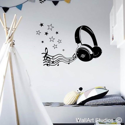 Musical Headphones | Musical Headphones | Wall Art Studios UK