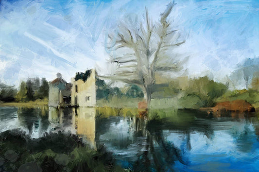 Scotney Castle in Spring | Scotney Castle | Wall Art Studios UK