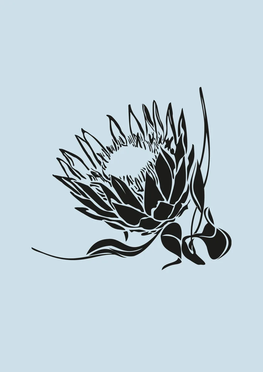 Palm Leaves Print | Wall Art Studios